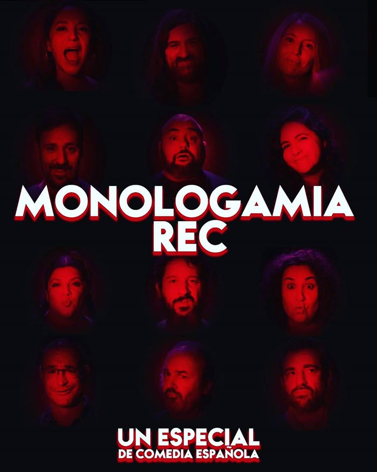 “MONOLOGAMIA REC”, primer programa en Amazon Prime Video de monólogos de humor en español (Estreno abril de 2020)